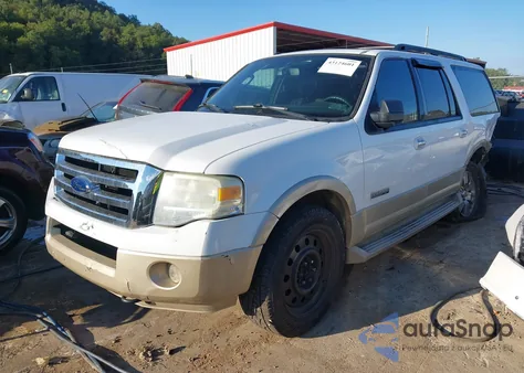 2007 Ford Expedition El Eddie Bauer z USA, uszkodzony, nr VIN 1FMFK18577LA81822